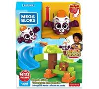 Jeu de construction Mega Bloks Toboggan Panda 14 pièces Multicolore G