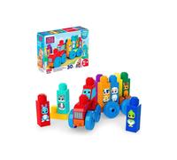 Jeu de construction Mega Bloks Tracteur et Animaux 30 pièces pour tout-petits Multicolore