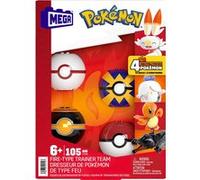 Jeu de construction Mega Pokémon Coffret Dresseur de Pokémon de type Feu Multicolore G