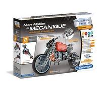 Clementoni – Jeu de construction Mon Atelier de Mécanique Roadster & Dragster 130+ pièces