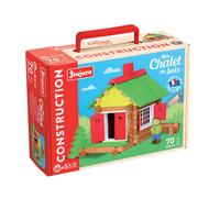 Jeu De Construction Mon Chalet En Bois - 70 Pieces