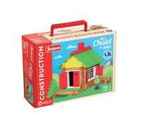 Jeu De Construction Mon Chalet En Bois - 70 Pieces