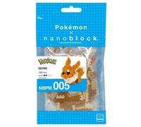 Nanoblock Puzzle 3D Pokémon Évoli NBPM-05 – 130 pièces – Bandai