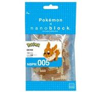KAWADA Nanoblock 130 Piece 3D Puzzle Pokemon - EVE / NBPM-05, Bandai, Évoli