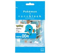 Nanoblock NBPM004 Pokemon Squirtle, Blue, Carapuce, Bandai