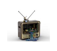 Jeu De Construction - Original-Retro Series Vintage Television 19 Cm
