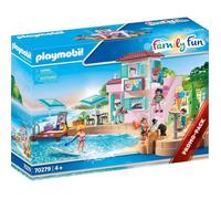 Jeu de construction - PLAYMOBIL - 70279 - Glacier au port - 5 poupées - 108 pièces