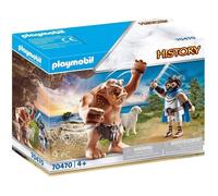 Jeu de construction - PLAYMOBIL - 70470 - Ulysse et Polyphème - 9 pièces - Multicolore - 4 ans et plus