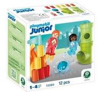 Jeu de construction PLAYMOBIL Junior Secours super héros 72085 - 12 pièces - Orange - Dès 1 an Orange