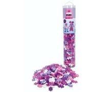 Plus-Plus Tube Mega paillettes PP4243, rose, 240 pièces