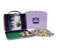 Jeu de construction Plus Plus Valisette en métal Pastel 600 pièces