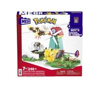 MEGA BLOKS Coffret construction Moulin à la Campagne 240 pièces Pikachu Roucool Moumouton dès 7 ans