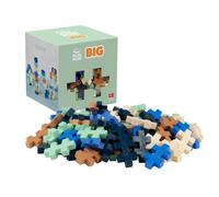 Plus-Plus - Briques de construction BIG 100 pièces - Jeu éducatif Dès 1 an - Assortiment Bleu Breeze