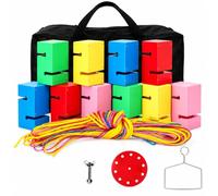 Jeu De Construction Pour Le Travail Déquipe, Défi De La Tour De Team Building, Coordination De Groupe, Conception Durable Et Antidérapante, Pour Les Écoles, Les Bureaux Et Les Événements Déquipe