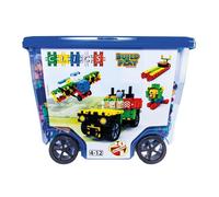 Jeu de construction Rollerbox 20 en 1 - CLICS - 463 pièces - 97 accessoires et autocollants