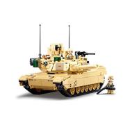 Jeu de construction - SLUBAN - Char Tank M1A2 SEP V2 - 781 pièces - Plastique - 29 cm