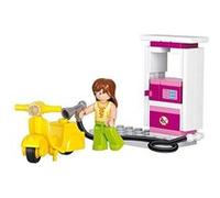 Jeu de construction Sluban Elements Girls Dream Series Station d'essence G