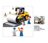 Jeu de construction SLUBAN Elements Town Series Compacteur routier G