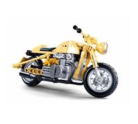 Jeu de construction - SLUBAN - M38 B0959 - Moto jaune - 223 briques - À partir de 8 ans