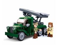 Jeu de construction - SLUBAN - M38-B0975 - 201 briques - Plastique - Vert et Gris