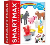 Jeu de construction - SMART - Les premiers animaux de la ferme - Rose - Mixte - 12 mois