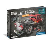 Jeu de construction STEM CLEMENTONI Hot Rod 200+ pièces Multicolore