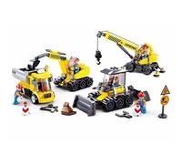 Sluban Jeu de construction Town Building Team 465 pièces Argenté