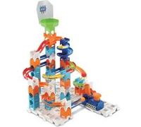 VTech - Marble Rush, Circuit à Billes Adventure Set S100, Jeu de Construction, 62 Pièces, 5 Billes, Cadeau Enfant Dès 4 Ans - Contenu en Français