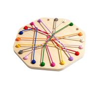 ＡＷＨＡＯ Jeu de Corde à Démêler, Corde Torsadée pour Enfants, Octaèdre