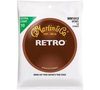 Jeu de cordes 12 cordes Martin Strings MM1012 RETRO Monel extra light 10/47