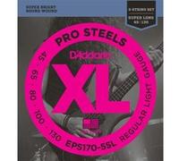 Jeu de cordes basse électrique 5 cordes diapason extra long D'addario Prosteels 45-130 - EPS170-5SL