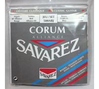 Jeu de cordes classique - SAVAREZ - Alliance Rouge & Corum Bleu - Aiguës Alliance - Basses Corum filées - Tirant hybride