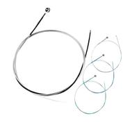 Jeu De Cordes De Violon Universel Disponible En Plusieurs Tailles Avec Âme En Fil D'acier Et Embouts À Boule En Nickel. Convient À Tous Les Musiciens. Accessoires Violon