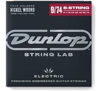 Jeu de cordes électriques Jim Dunlop Electrique Hybrid Extra-Light 8 Cordes 9-74