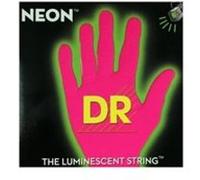 DR String NPE-9 Neon Pink Jeu de cordes pour guitare electrique