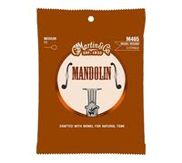 MARTIN Retro 8 Cordes pour Mandoline, 80/20 Monel Wound, Medium, 11-40 (M465)