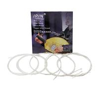 Jeu de Cordes Oud en Nylon Transparent, Alliage de cuivre plaqué Argent, Accessoire de Remplacement pour Les Amateurs de Oud 10 11 12 Cordes, durables et légères (10strings)
