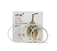 Jeu de cordes Oud, en Nylon transparent plaqué argent, en alliage de cuivre, pièces d ' accessoires de remplacement (12