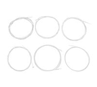 Jeu de Cordes Oud en Nylon Transparent plaqué Argent, Remplacement en Alliage de cuivre avec Une Longue durée de Vie et Une Utilisation Facile pour Les étudiants débutants