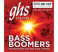 Jeu de cordes pour basses électriques GHS BASS BOOMERS - 3035 - Petite échelle - Normal - 050/107