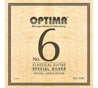 Optima – Jeu de cordes pour guitare classique – No.6 Special Silver Carbon – Médium