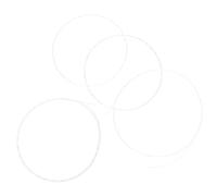 Jeu de Cordes pour Ukulélé Nylon Blanc, Son Clair 21 23 Pouces | A-1st 0,022in et G-4th 0,022in, C-3rd 0,033in, E-2nd 0,028in, pour Soprano et Alto