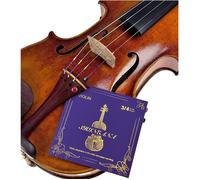 Jeu de cordes violon 1/2 - Noyau acier carbone, tension moyenne, son chaud