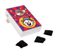 Jeu de Cornhole pour Adultes,Jouet d'adresse interactif et drôle - Set de Table pour Sacs à Grains | pour Garçons Filles Jardin Pelouse Fête Camping Voyage Intérieur