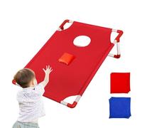 Jeu De Cornhole pour | Palets Compact Extérieur Portable Gain Place avec Sac Rangement Jardin Camping Plage Intérieur