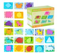 Jeu de correspondance de forme pour , jeu éducatif correspondant aux couleurs pour la petite enfance, empilables faciles à saisir pour le développement des compétences motrices en âge