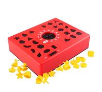 Jeu de correspondance de formes - Jeu de puzzles géométriques, activités d'apprentissage pratique, outil éducatif pour le développement, jeu ludique de résolution de problèmes | Petits