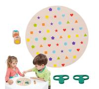Jeu de correspondance des formes pour - Améliore la concentration des , puzzle en bois - Jeu de table - Tâches de réflexion - Jouet logique pédagogique - Puzzle sensoriel préscolaire
