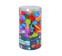 Jeu De Correspondance Pour Enfants, Couleur Arc-En-Ciel, Animal, Cognition, Jeu De Puzzle, Jouet Éducatif Montessori, Coordination ¿Il-Main Intelligente