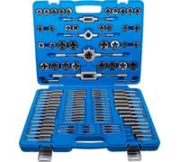Jeu de coupe de filetage pouces et métriquement combiné 110 pcs - forets file...